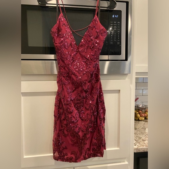 Medium sequin Homecoming dress - Picture 3 of 14